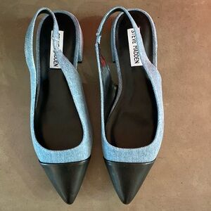 Steve Madden slingbackbflats